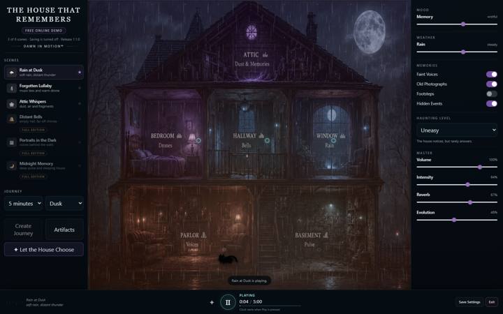 The House That Remembers by T Dawn